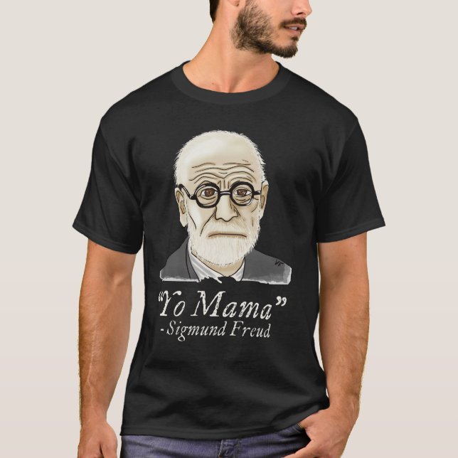 T-shirt Funny Freud Psychologie (Devant)