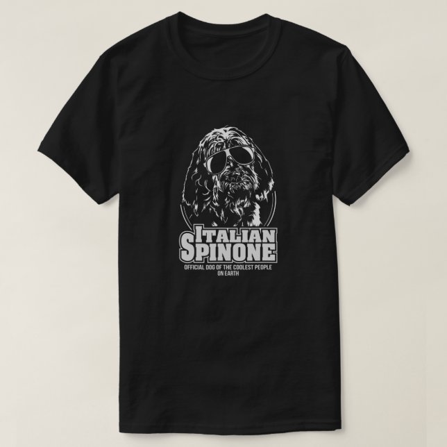 T-shirt Funny Froud Italien Spinone les gens les plus cool (Design devant)