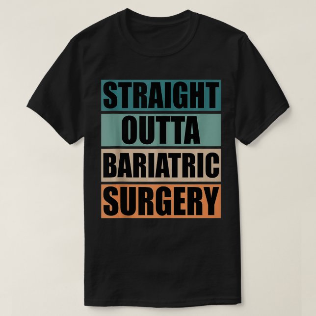 T-shirt Funny Gastric Sleeve Bariatric VSG Surgery Gastric (Design devant)