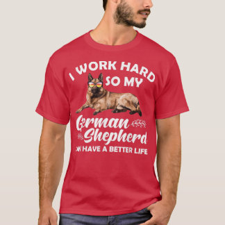 T-shirt Funny German Shepherd Design For Men Women Kids Do