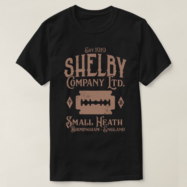 T-shirt Funny Gift Peaky Blinders Cute Graphic Gifts (Design devant)