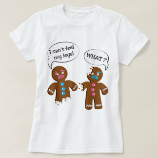 T-shirt Funny Gingerbread Cookie Christmas Design