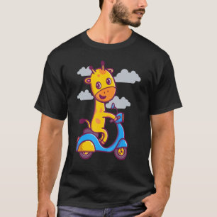 T-shirt Funny Giraffelovely mignon Animal Hommes Femmes Ga