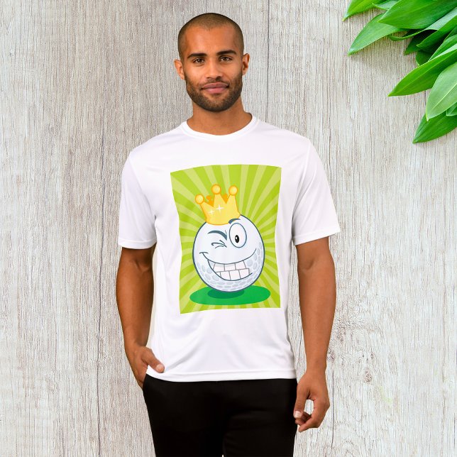 T-shirt Funny Golf Ball King Of Golf (Créateur téléchargé)