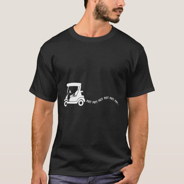 T-shirt Funny Golf Cadeau de golf Panier de plaisanterie P (Devant)