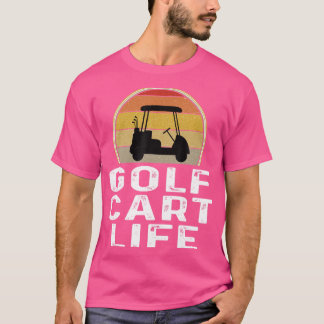 T-shirt Funny Golf Panier Vie Golf Golf Club Golf Ret