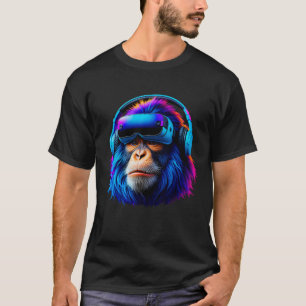 T-shirt Funny Gorilla VR Jouer Tag Gorilla Monke Gorilla