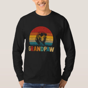 T-shirt Funny Grandpaw Retro Vintage Bloodhound Chig Group