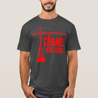 T-shirt Funny Grane Opérateur Cadeau Tour de construction