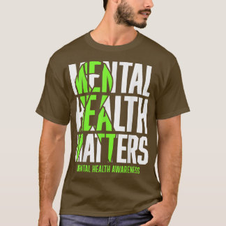 T-shirt Funny Green Ribon Mois de sensibilisation à la san