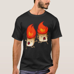 T-shirt Funny Groupe Hug Smores Marshmallow Campin Camping