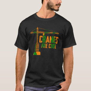 T-shirt Funny Grue Opérateur Cadeau Construction Tour Grue