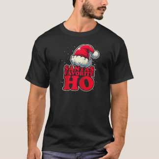 T-shirt Funny Grumpy Inappropriate Christmas Satas Favorit