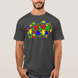 T-shirt Funny Guinea pig Puzzle Animals Lover Autism Aware