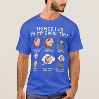 T-shirt Funny Guinea Pig Shirt Srcastic Humor Guinea Pig P