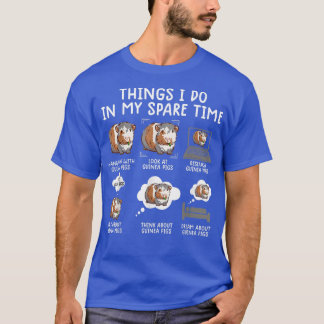 T-shirt Funny Guinea Pig Shirt Srcastic Humor Guinea Pig P