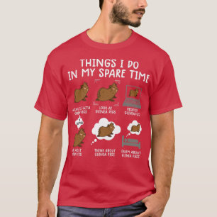 T-shirt Funny Guinée Cochon Chemise Serpent Humour Srcasti