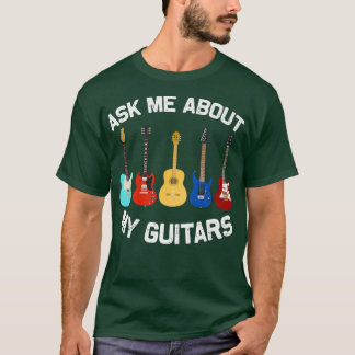 T-shirt Funny Guitar Art Men Women Guitar Lovers Players G