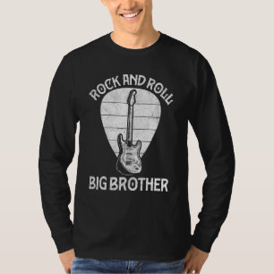 T-shirt Funny Guitariste Big Bro Guitare Music Player Brot