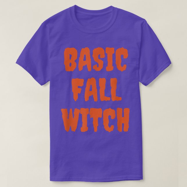 T-shirt Funny Halloween Basic Fall Witch Halloween 917  (Design devant)