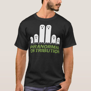 T-shirt Funny Halloween Math Paranormal Distribution Fantô
