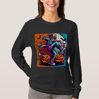 T-shirt Funny Halloween nurse dancing