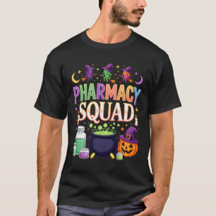 T-shirt Funny Halloween pilules Pharmaciens Squad Chemise