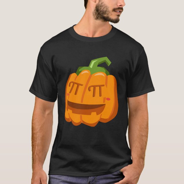T-shirt Funny Halloween Pumpkin Pie Math 2021 (Devant)