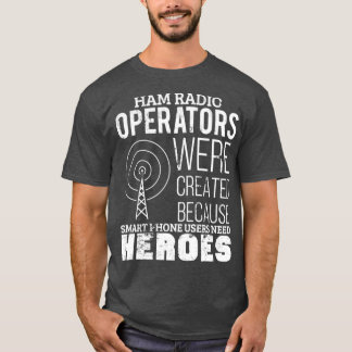 T-shirt Funny Ham Radio opérateur Radio Amateur Morse Code