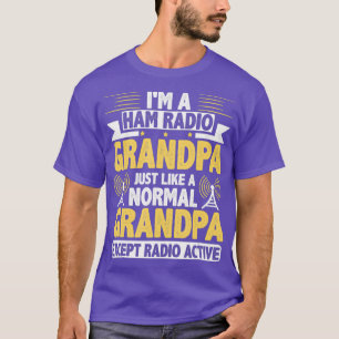 T-shirt Funny Ham Radio Operator Grandpa