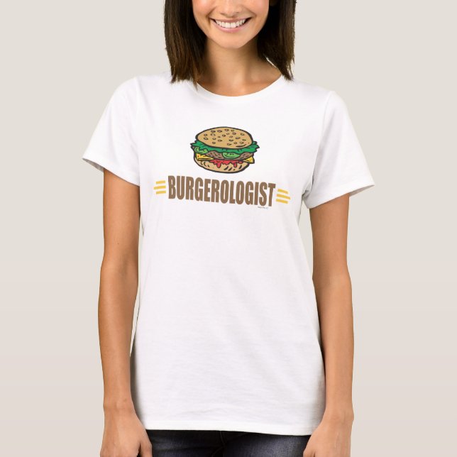 T-shirt Funny Hamburger (Devant)