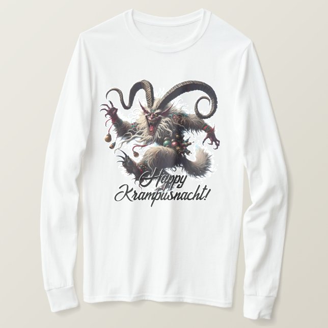 T-shirt Funny Happy Krampusnacht (Design devant)