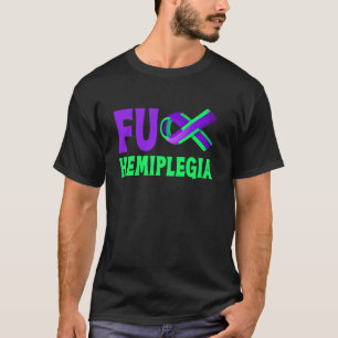 T-shirt Funny Hemiplegic Migraine Guerrier