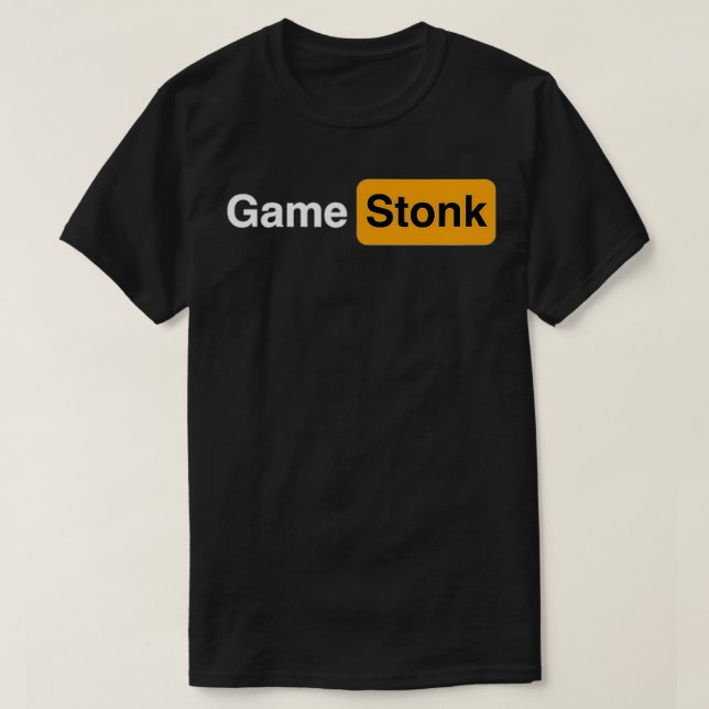 T-shirt Funny Historical Game Stonk Wallstreetbets  (Design devant)