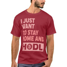 T-Shirt Funny Hodl Crypto Bitcoin Logo Avant/Arriè
