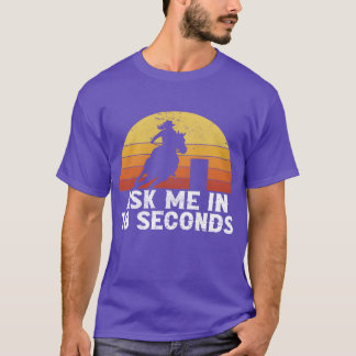 T-shirt Funny Horse Barrel Racer Barrel Racer cadeau Racer