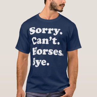 T-shirt Funny Horse Poison pour Men Women Boys ou Girls