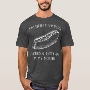 T-shirt Funny Hot Dog Tee - shirts Convient À Cette Fitnes