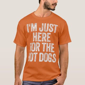 T-shirt Funny Hot Dogs Camping Camp Fire Bonfire Fire