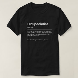 T-shirt Funny HR Specialist