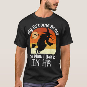 T-shirt Funny HR Witch Ressources humaines Costume d'Hallo