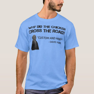 T-shirt Funny Hume Philosophie enseignant Philosophe étudi