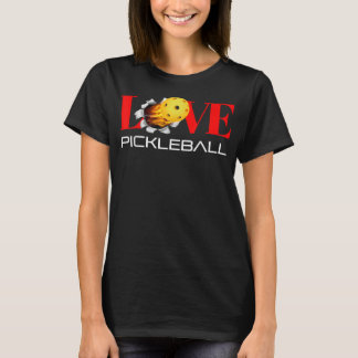 T-shirt Funny I Love Pickleball 391