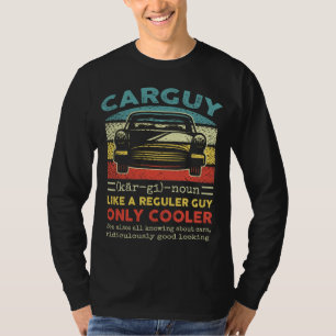 T-shirt Funny Ingénieur Mécanique Voiture Guy Définitio