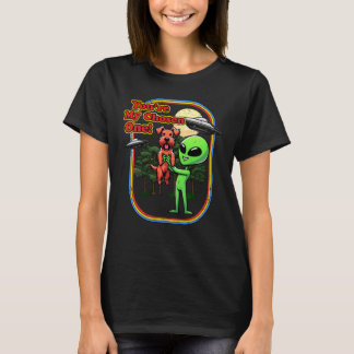 T-shirt Funny Irlandais Terrier Alien Vous êtes choisi One
