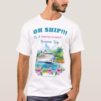 T-shirt Funny Island Cruise Ship Reunion