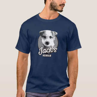T-shirt Funny Jack's Human Cute Dog Lover's Pet