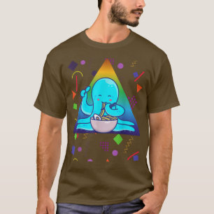 T-shirt Funny japonais Otaku esthétique Fraîches nouilles 