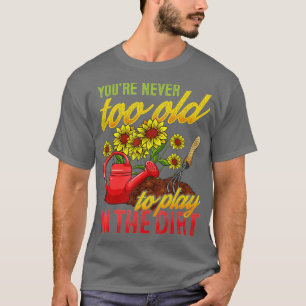 T-shirt Funny Jardinage Plante Gardener Cadeau