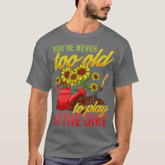 T-shirt Funny Jardinage Plante Gardener Cadeau